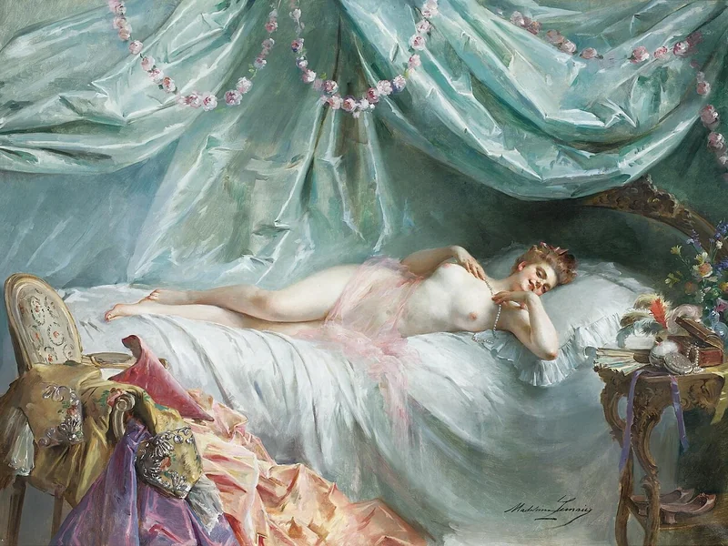 1845-Madeleine Lemaire - Piacere